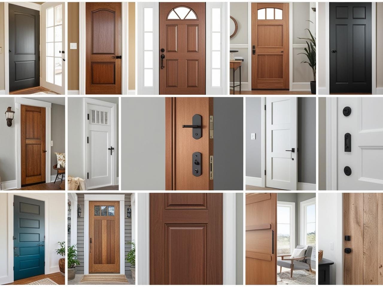Modern and stylish doors collection